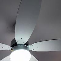 Lampadario 5 pale in legno