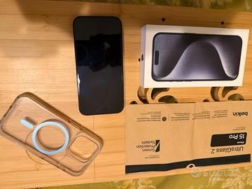 iPhone 15 Pro 256 Gb  Blu Titanium