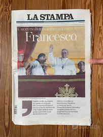 La Stampa elezione Papa Francesco 2013 giornale
