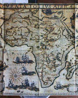 Mappa dell'Africa del 1600 da incorniciare - GEO