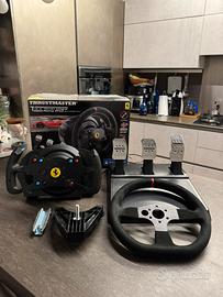 Thrustmaster t300 GT alcantara + corona 3DRAP