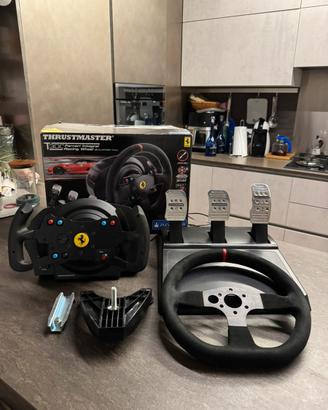 Thrustmaster t300 GT alcantara + corona 3DRAP