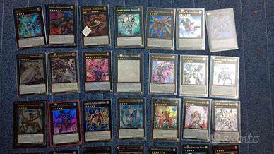 Lotto carte yugioh rare xyz numero Ghost ultimate