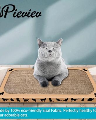 Tappetino Tiragraffi per Gatti 44.5x25.9x3.5cm