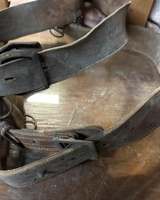 Lotto 2 Cinturoni Ufficiale Regio Esercito WW2