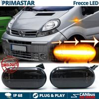 Frecce LED DINAMICHE per NISSAN PRIMASTAR 1 Nere