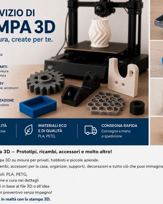 Oggetti stampati in 3d