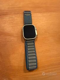 Apple Watch Ultra 2 49mm Titanio + Alpine Loop Blu