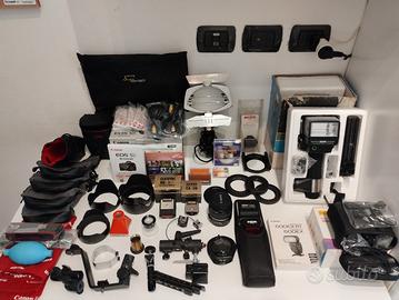 Grande Lotto Attrezzatura Fotografica Vintage