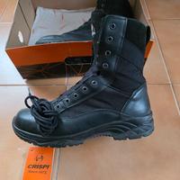 Crispi Sniper Scarponi Militari Neri.