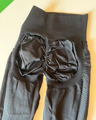 Leggins fitness neri Prozis Push-up/ Scrunch Tg M