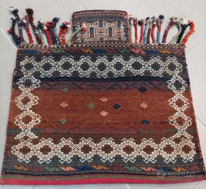 Tappeto Kilim Persiano Ghashghai ( Borsa da Sale)