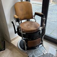 Poltrona da barbiere vintage