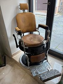 Poltrona da barbiere vintage
