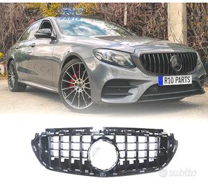 GRIGLIA PER MERCEDES W213 16-19 AMG E63 NERO LUCID