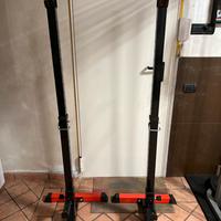 Rack squat/panca regolabile palestra