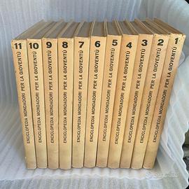 Enciclopedia Mondadori Per La Gioventù 11 Volumi