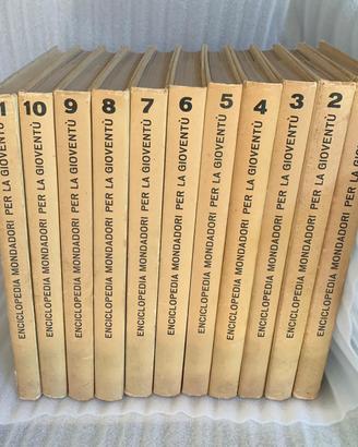 Enciclopedia Mondadori Per La Gioventù 11 Volumi