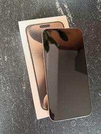 Iphone 15 Pro Max 512 gb natural titanium