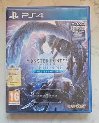 MONSTER HUNTER WORLD ICEBORNE MASTER EDITION PS4