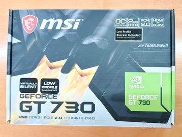 Scheda Video Msi Nvidia GT 730 2GB