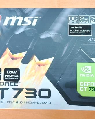 Scheda Video Msi Nvidia GT 730 2GB