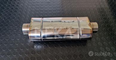 Silenziatore auto universale ovale ellittico 380mm