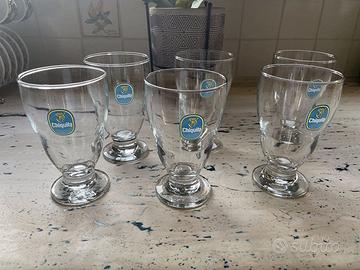 Set6 Bicchieri Vintage Chiquita Tropicals Anni '90
