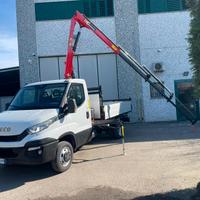 Iveco Daily 35C11 Ribaltabile Trilat + Gru NUOVA