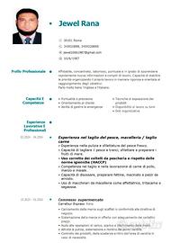 Esperienza nel taglio del pesce macelleria / tagli