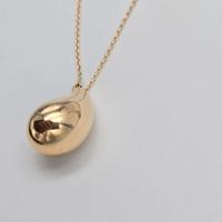 COLLANA GOCCIA PENDENTE STILE BOTTEGA VENETA