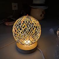 Lampada uncinetto multicolor