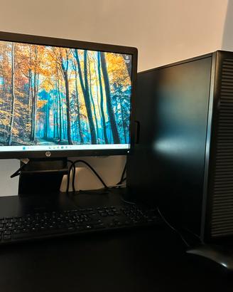 PC Completo HP i7 20GB RAM SSD Win 11 Monitor IPS