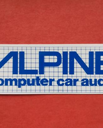 Adesivo alpine