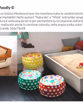 Letto montessoriano