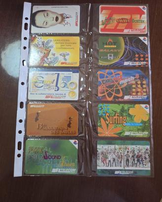 carte schede telefoniche vintage anni 90 SIP