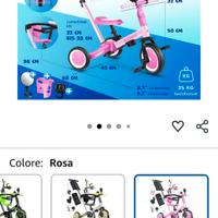 KIDIZ® 6in1 Balance Bike - Triciclo per bambini