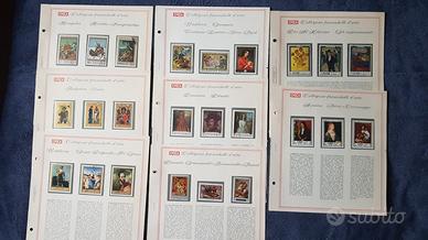 Francobolli d'arte 24 pz