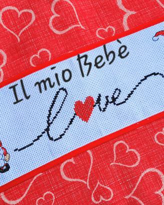 Strofinaccio Canovaccio Asciugapiatti  Gnomi Love
