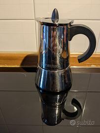 caffettiera acciaio inox 4 tazze