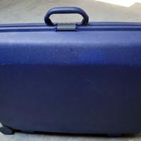Valigia Samsonite blu
