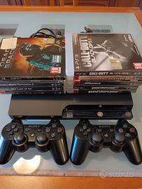 Ps3 + 2 controller + 9 giochi