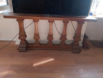 Consolle in legno massello