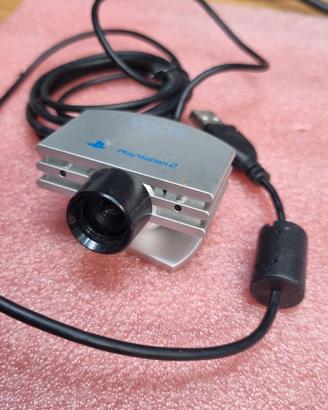 4605-Telecamera Eye Toy PS2 Silver