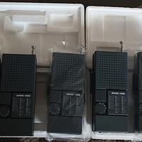 3 coppie di Walkie Talkies  Anni 80. Morse Code