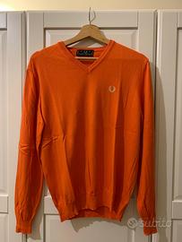 Maglione arancione Fred Perry