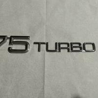 Scritta 75 turbo ?