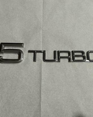 Scritta 75 turbo ?