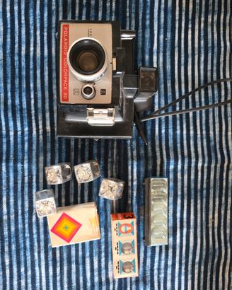 Lotto Polaroid Colorpack 80 vintage con accessori 