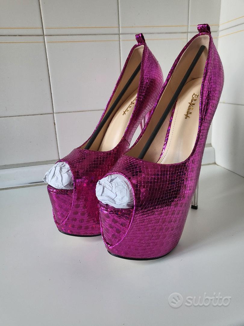 Scarpe per crossdresser drag queen num 43 NUOVE Abbigliamento e Accessori In vendita a Torino